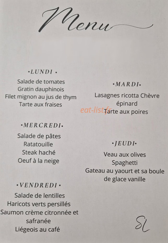 Le Saint Louis — carte page 1