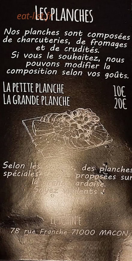 Le tchin'e — carte page 2