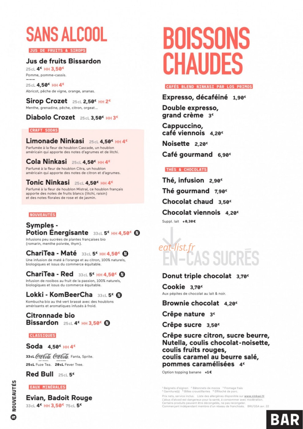 Ninkasi — carte page 4