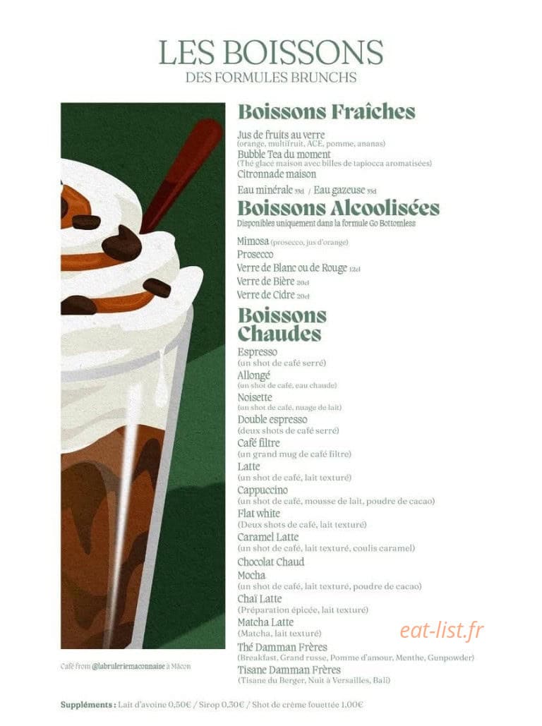 Oh Café — carte page 5