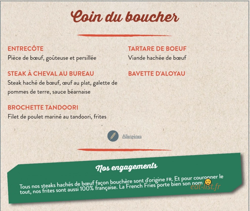 Au Bureau — carte page 3