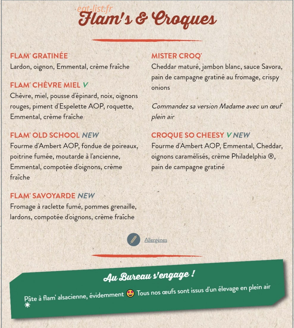 Au Bureau — carte page 4