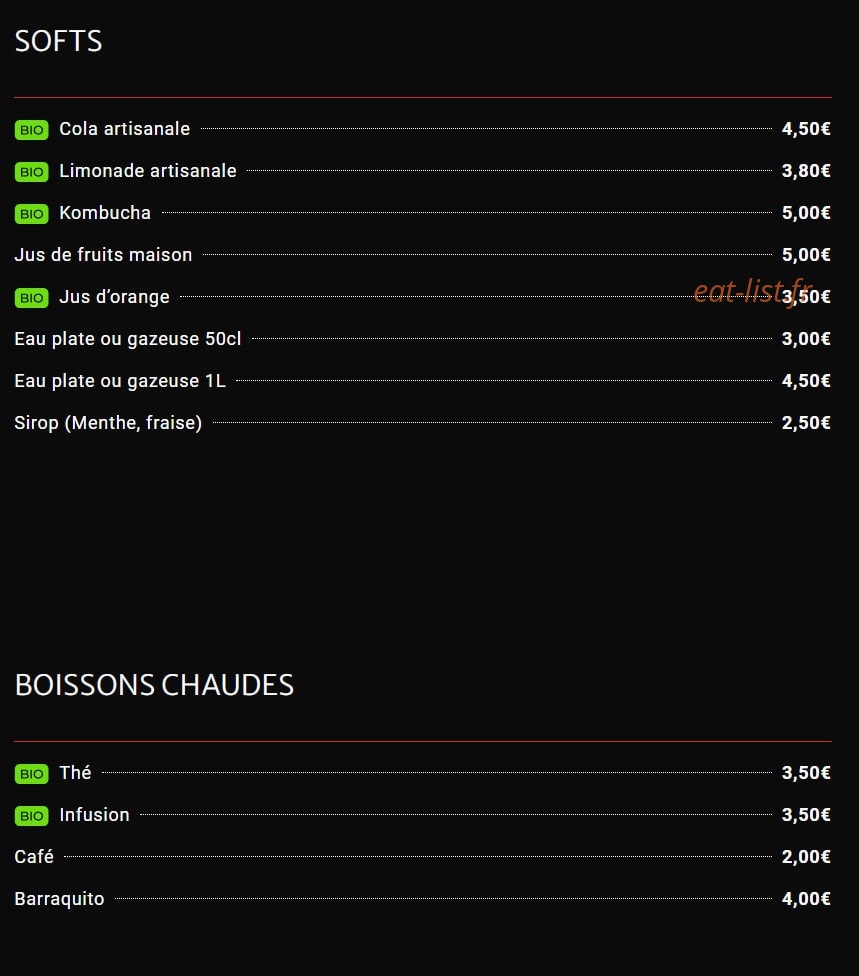 Bocas — carte page 3