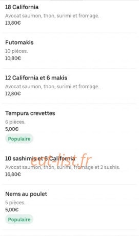 Boeuf et Grill — carte page 4
