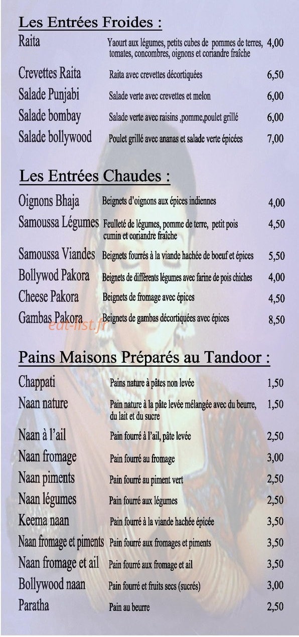 Bollywood — carte page 2