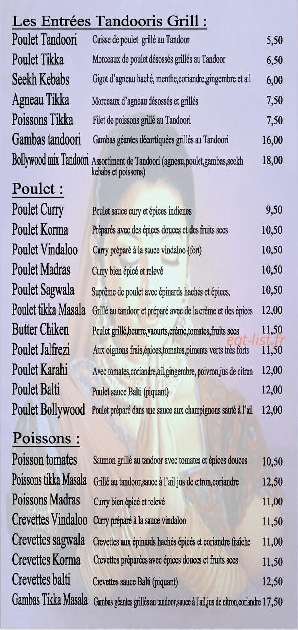 Bollywood — carte page 3