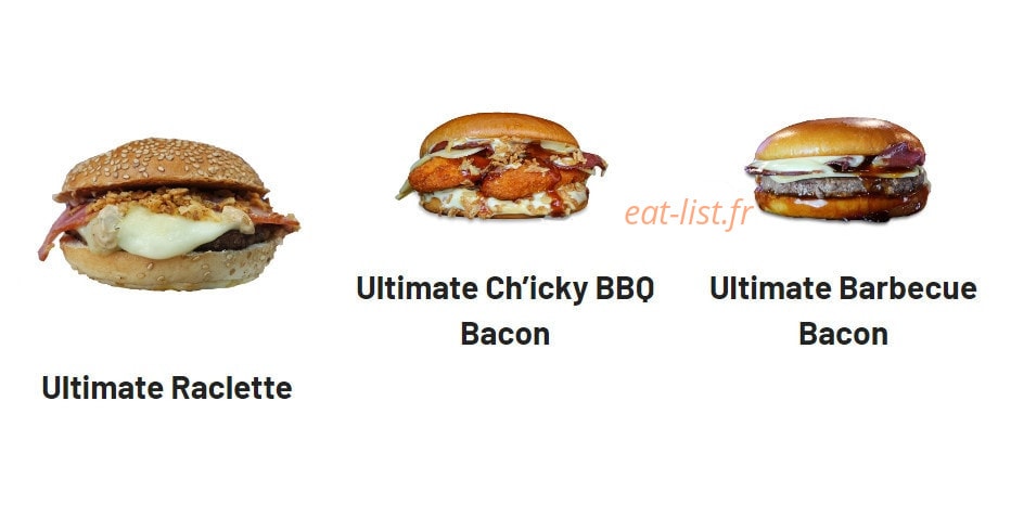 Chamas Burger — carte page 2