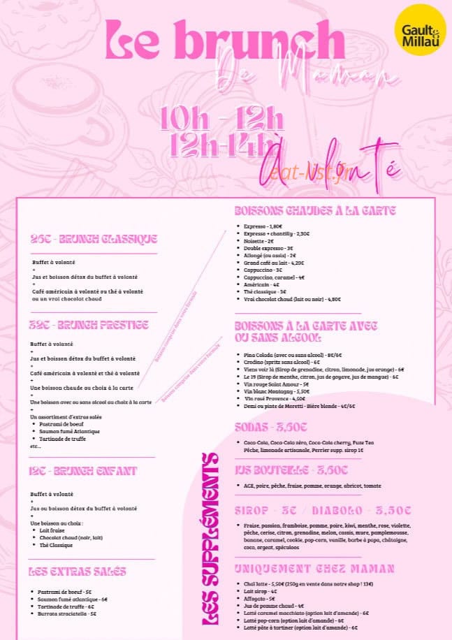 Chez Maman — carte page 3