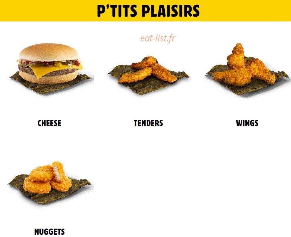 Chicken Street — carte page 4