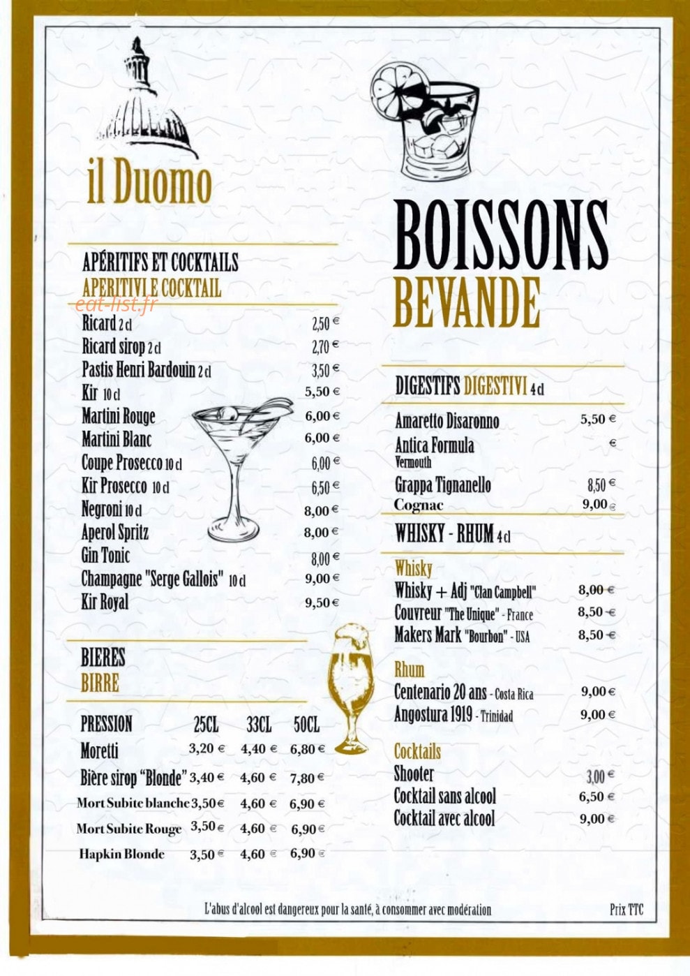 Il duomo — carte page 8