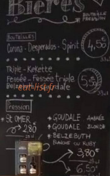 L'Atelier Store — carte page 1