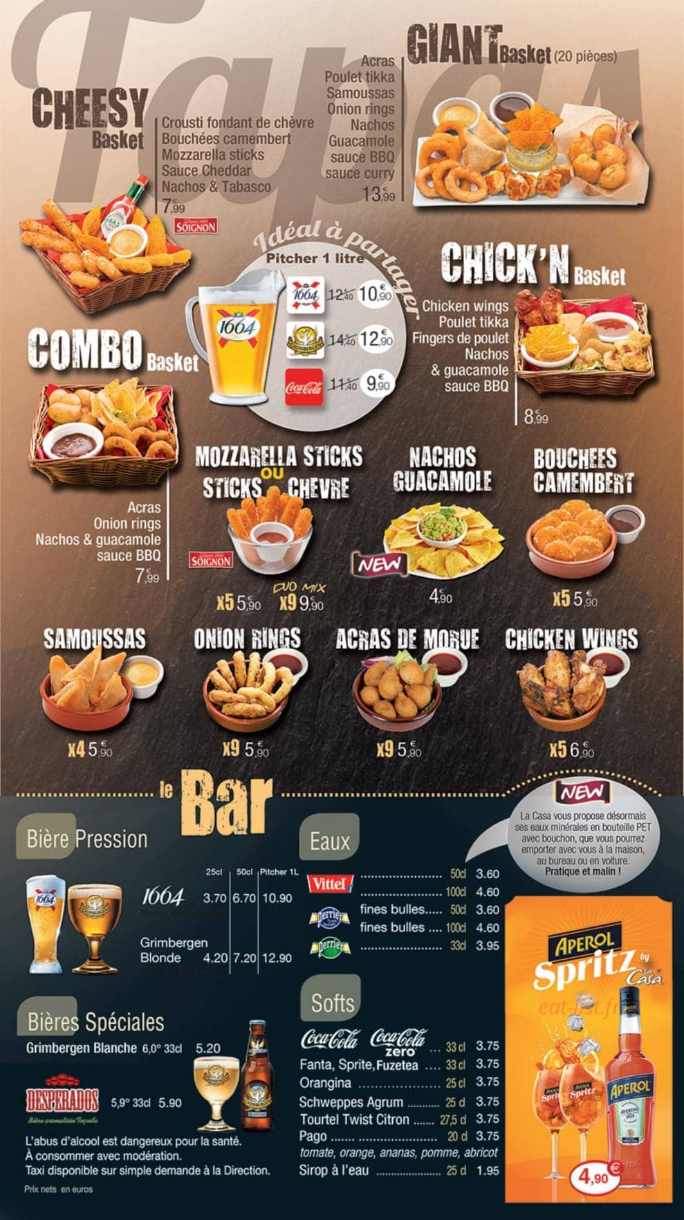 La Casa — carte page 2