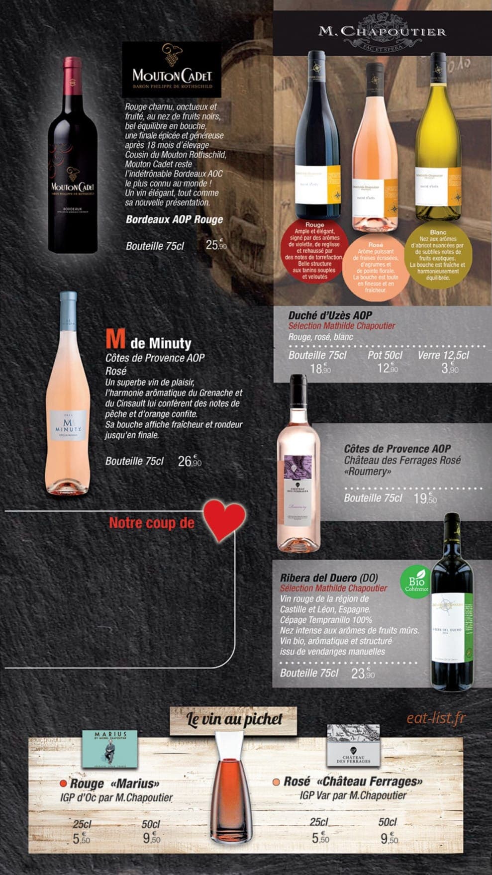 La Casa — carte page 10