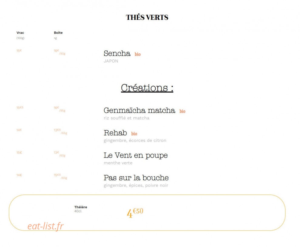 Le Bon Moment — carte page 9