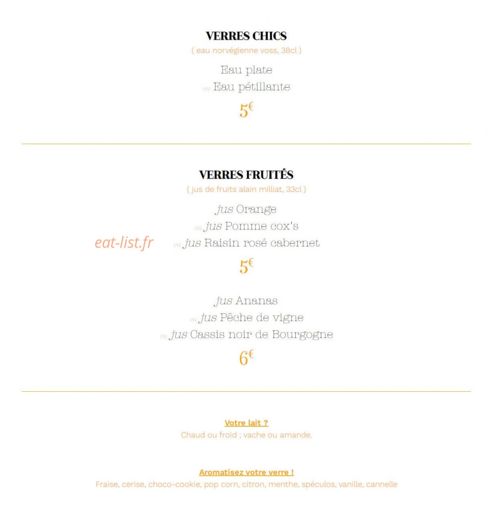 Le Bon Moment — carte page 8