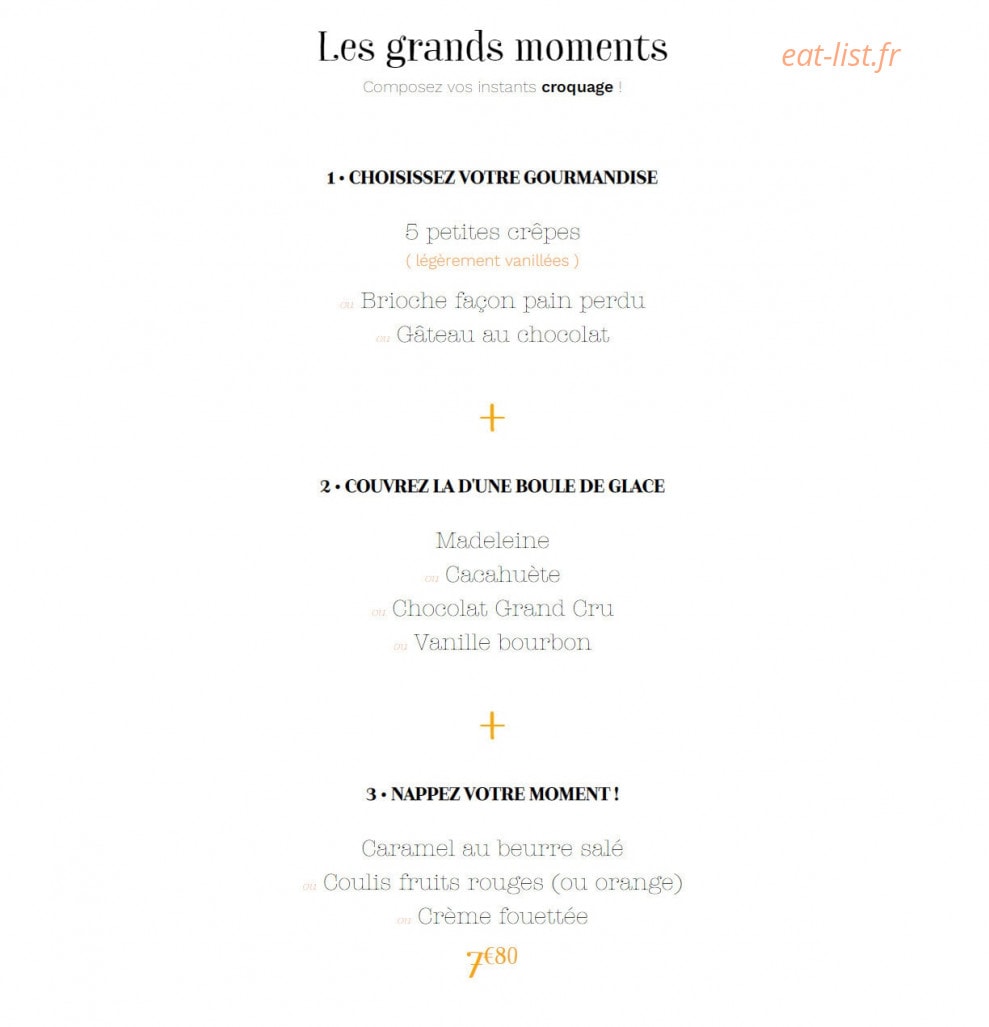 Le Bon Moment — carte page 2