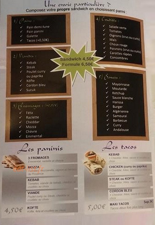 Le Bosphore — carte page 2