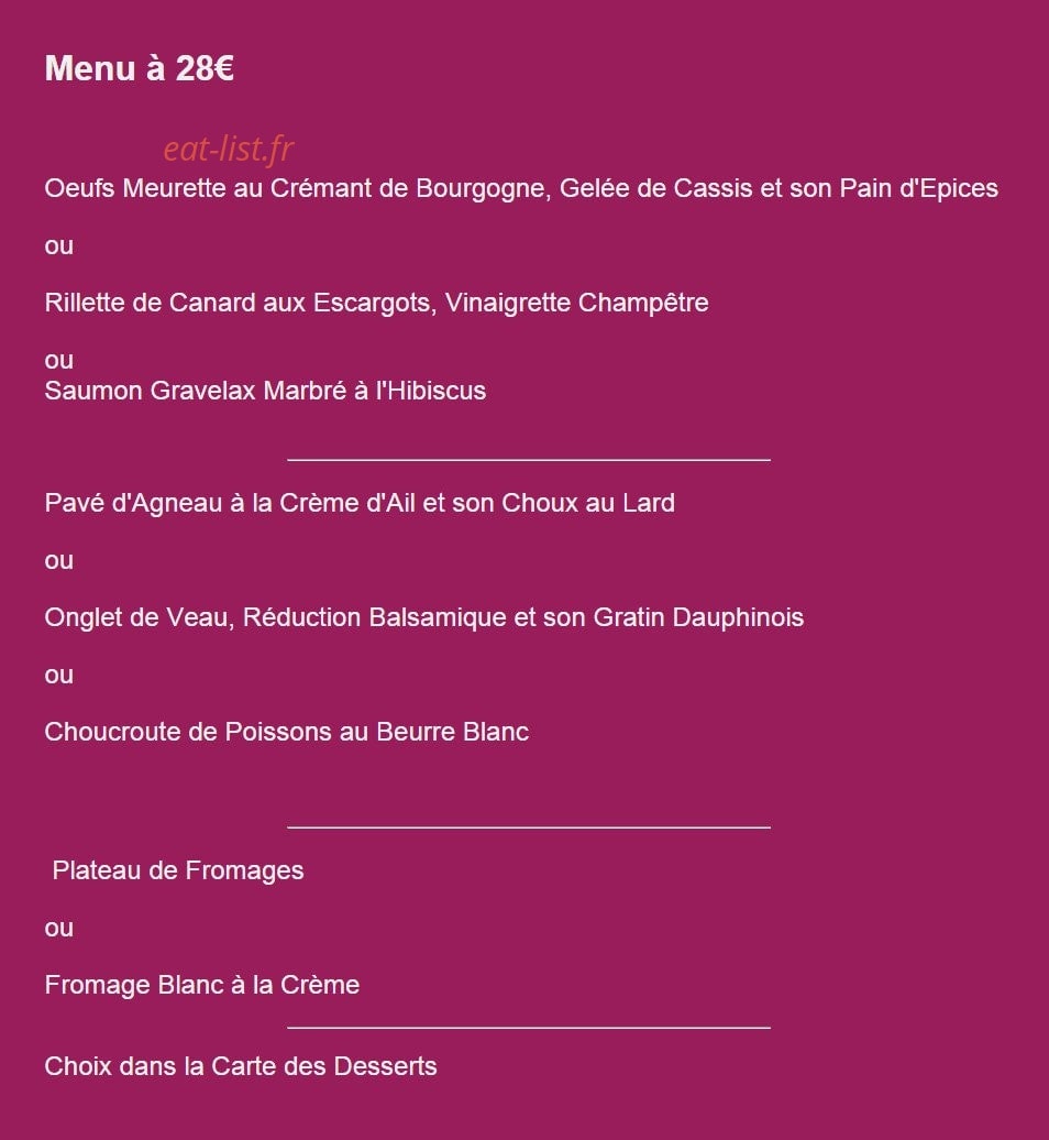 Le Bourgogne — carte page 2