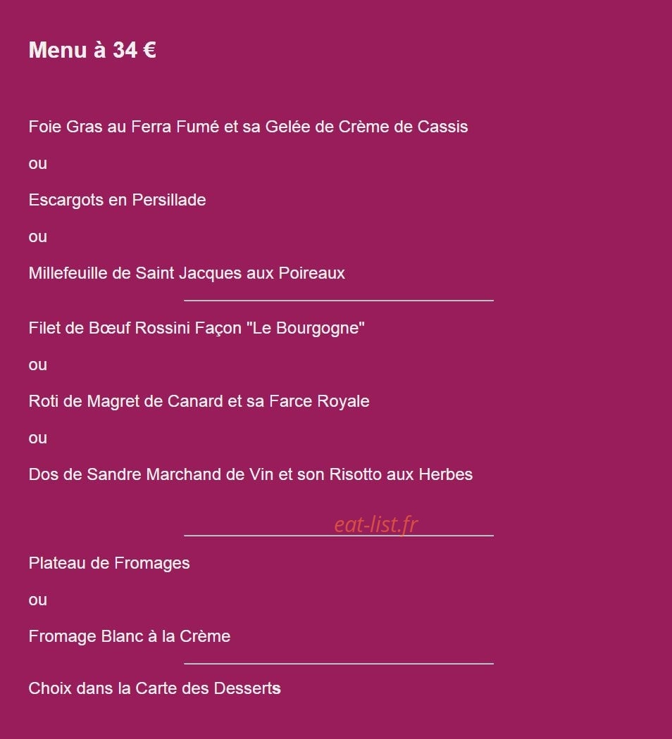 Le Bourgogne — carte page 3