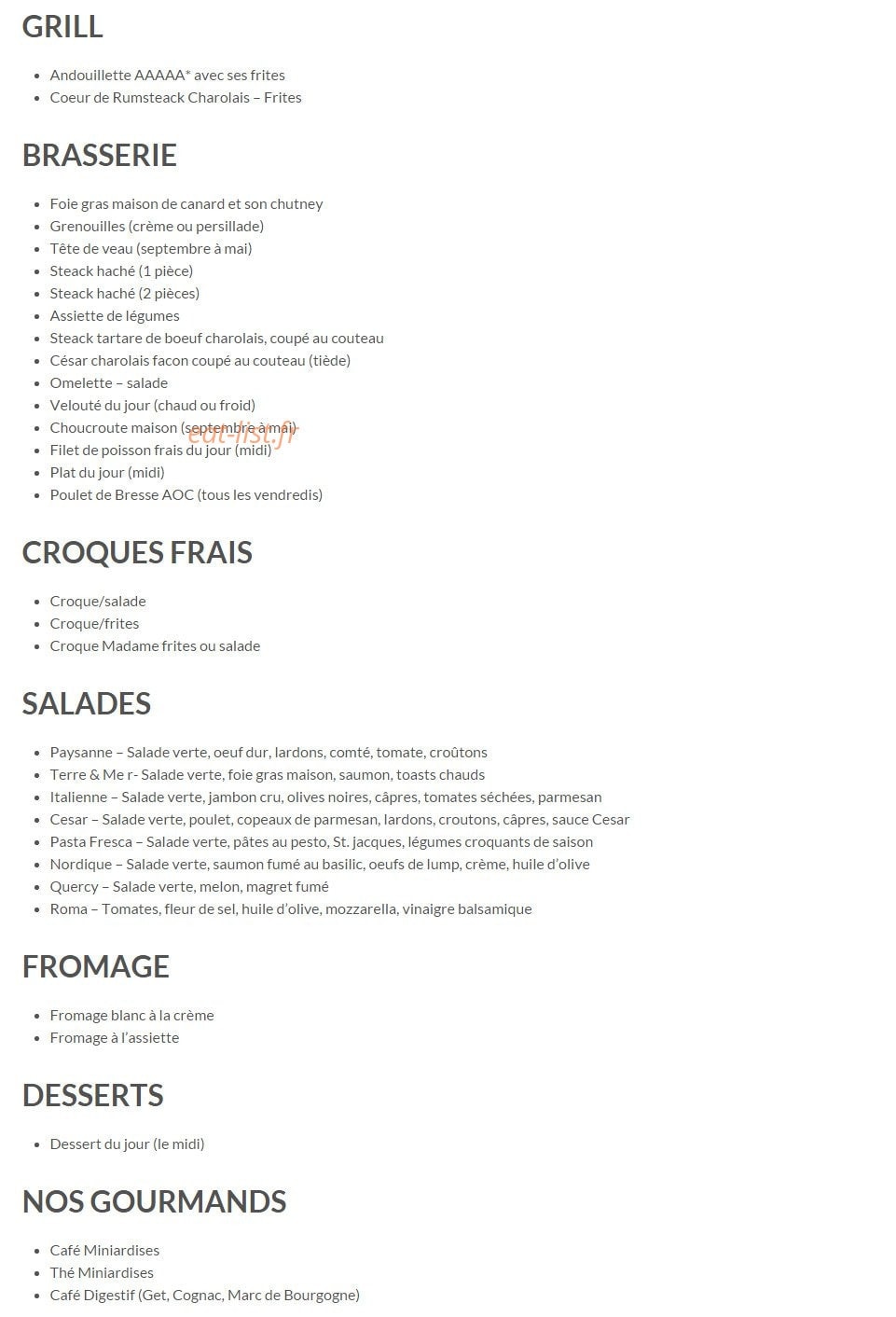Le cha’lon — carte page 1