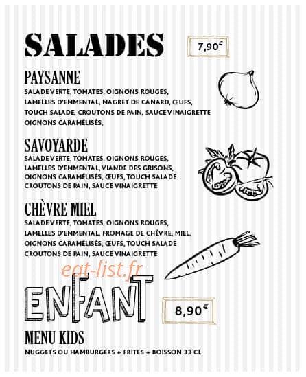Le Kiosk — carte page 1