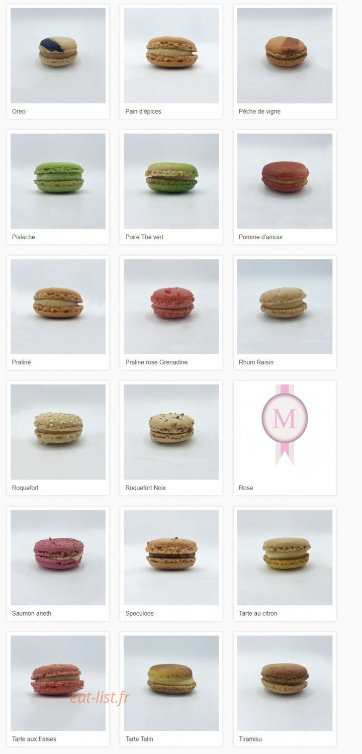 Le Monde du Macaron — carte page 7