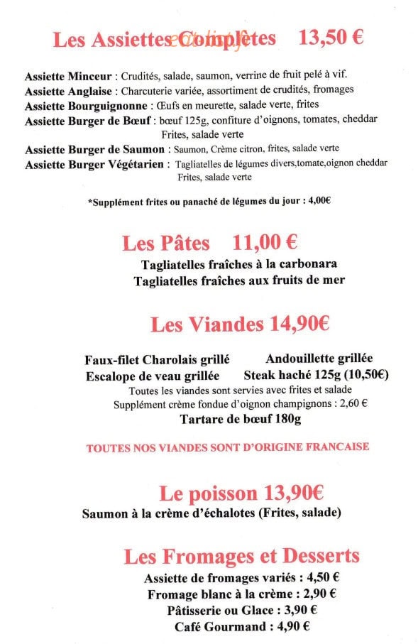 Le Ninou — carte page 2
