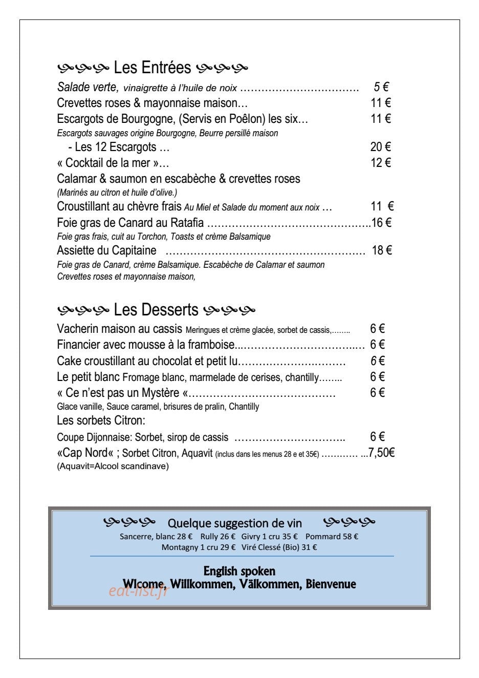 Le Poisson Bleu Chalon Sur Saone Menu Et Photos le-poisson-bleu-chalon-sur-saone-menu-et-photos