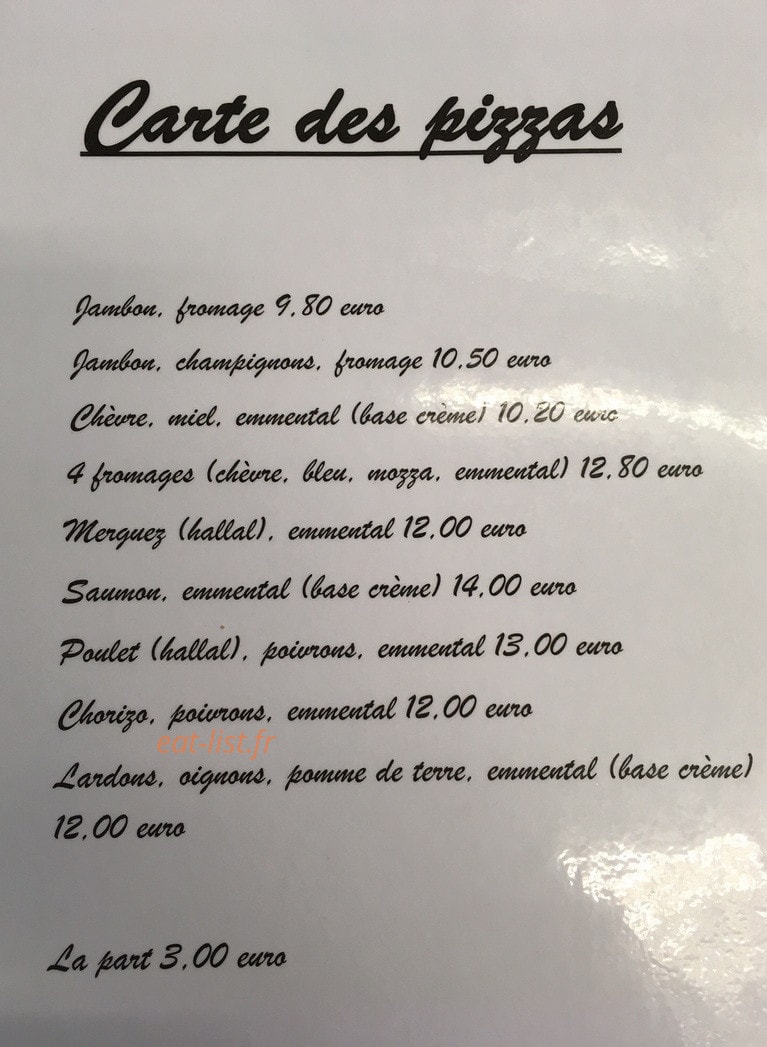 Le Smile Gourmand — carte page 3