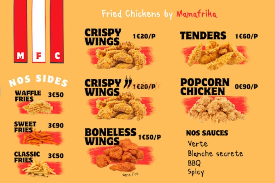 Mamafrika — carte page 2