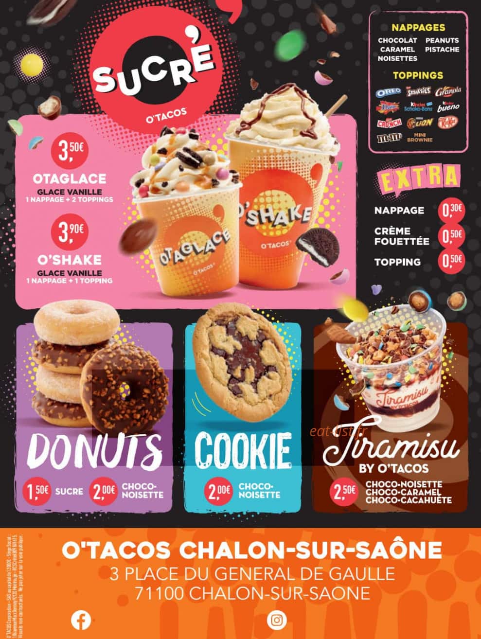 O'Tacos — carte page 4
