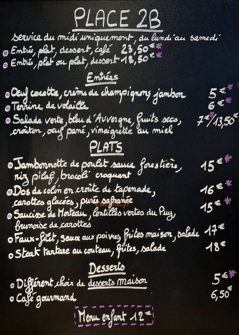 Place 2b — carte page 1
