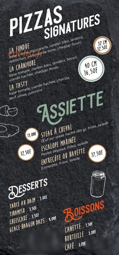 So Tasty — carte page 5