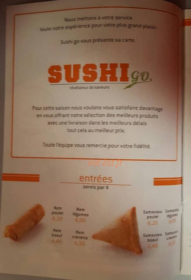 Sushi Go — carte page 2