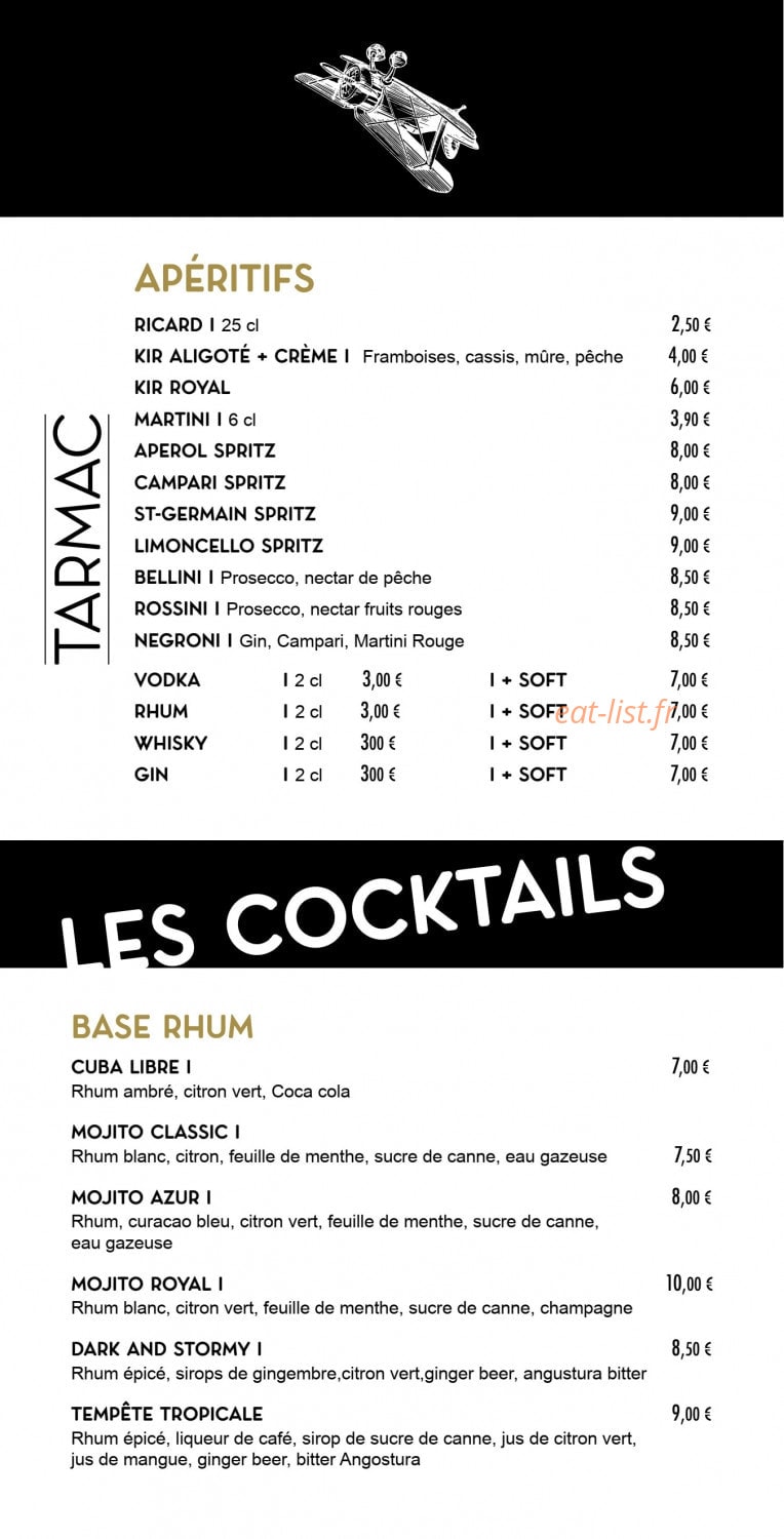 Tarmac — carte page 10