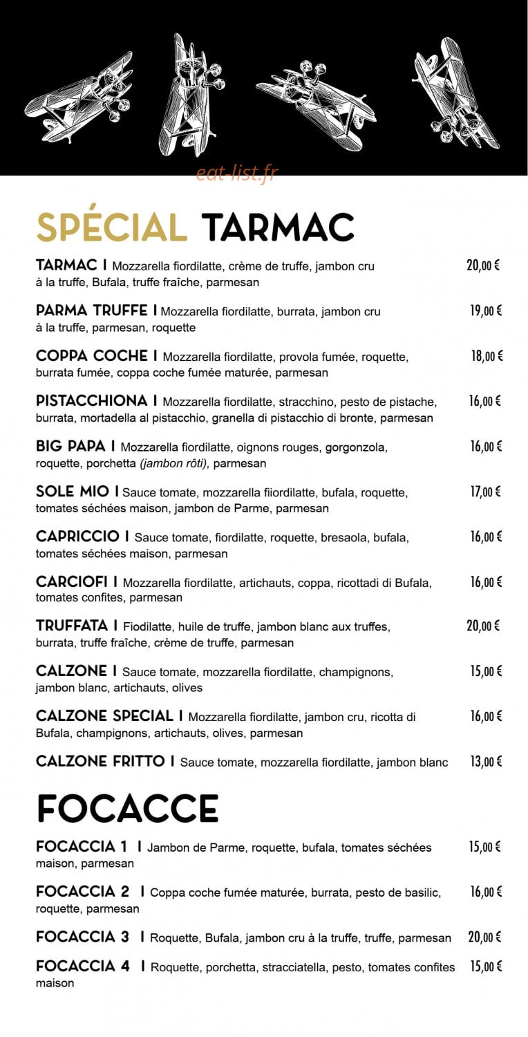 Tarmac — carte page 5
