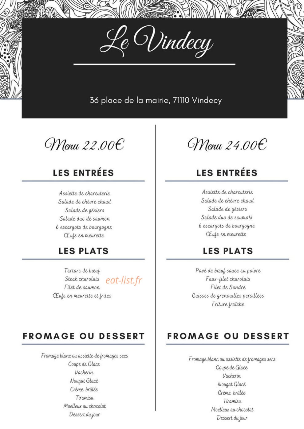 Le Vindecy — carte page 2