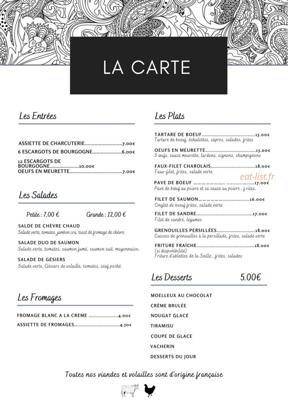 Le Vindecy — carte page 1