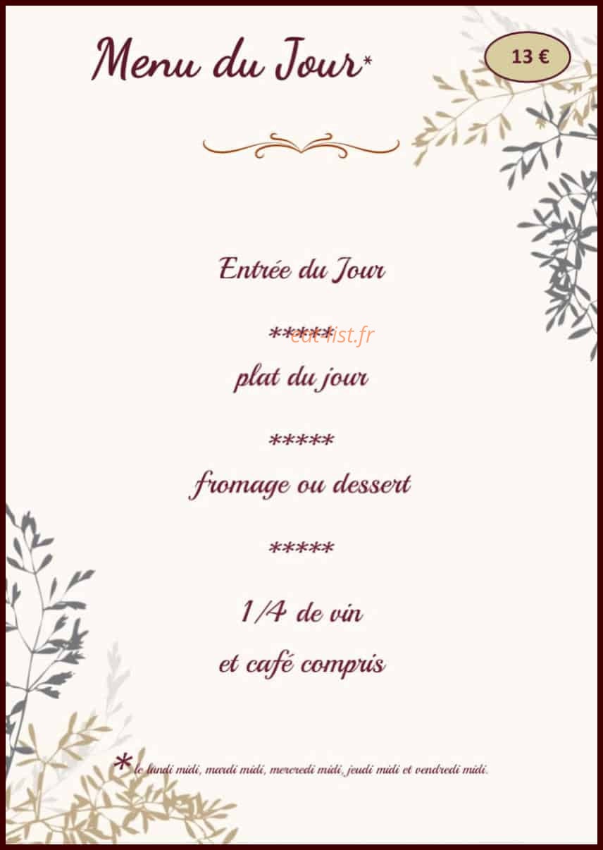 Relais de Champlecy — carte page 1