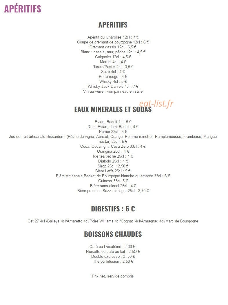 Le charolles — carte page 1