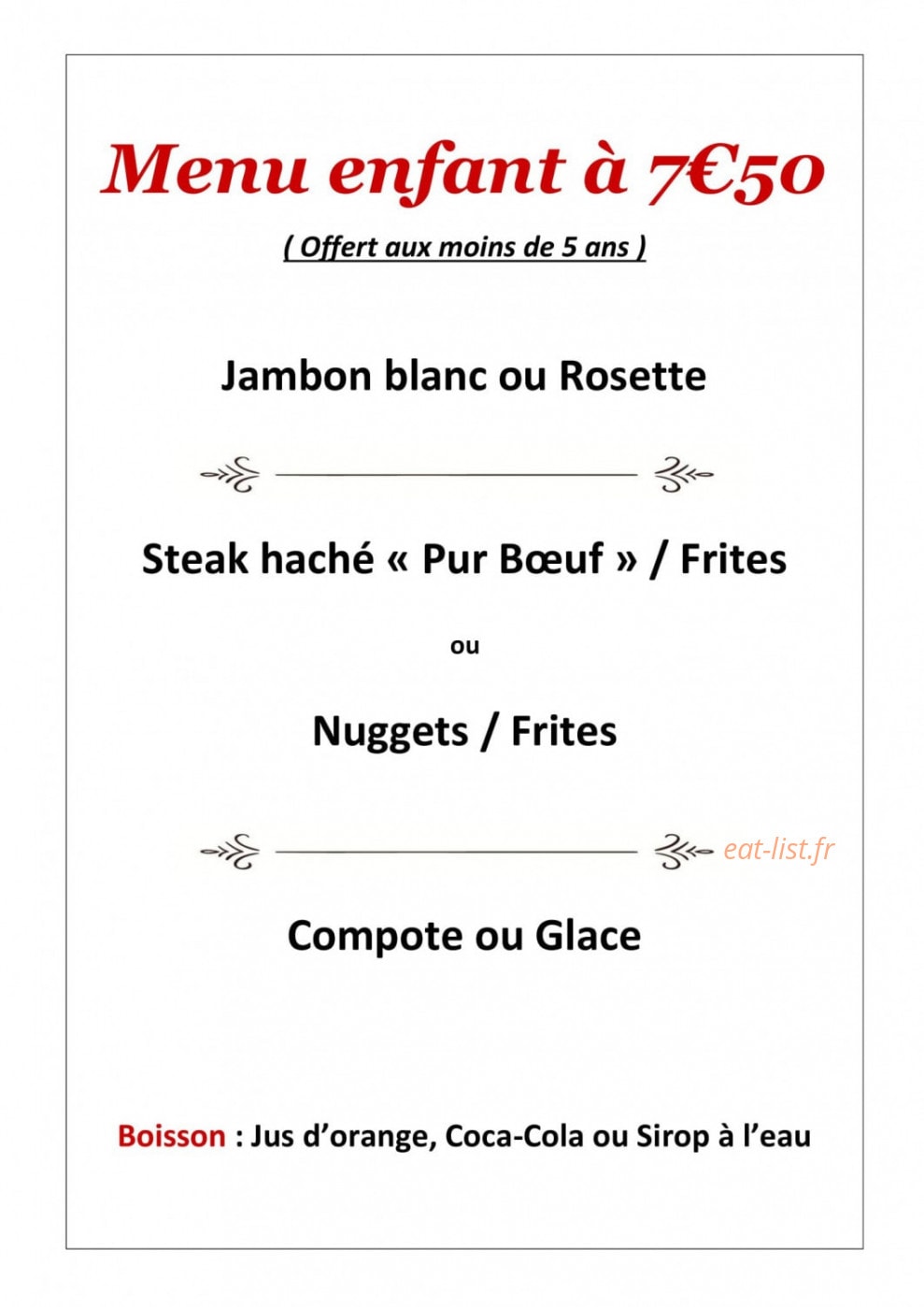 Le D’artagnan — carte page 2