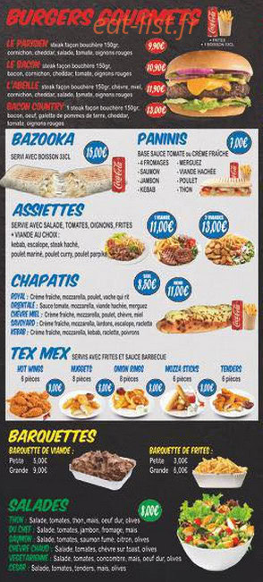 Foodtime — carte page 4