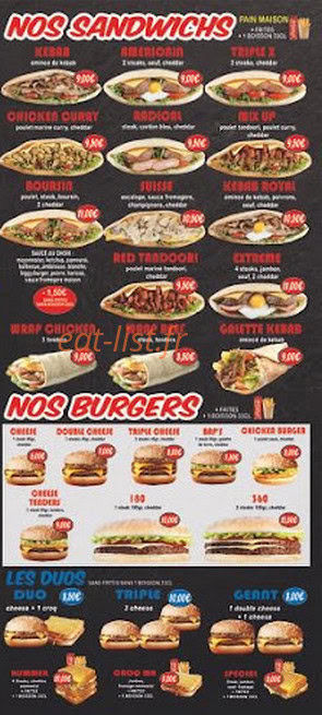 Foodtime — carte page 5