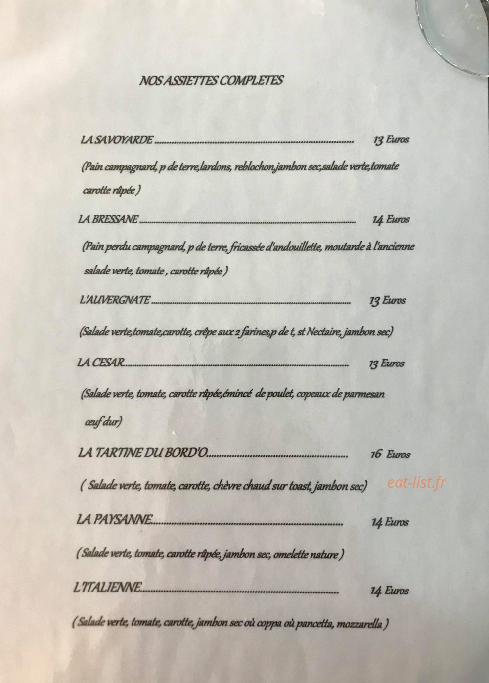 Le Bord'o — carte page 5