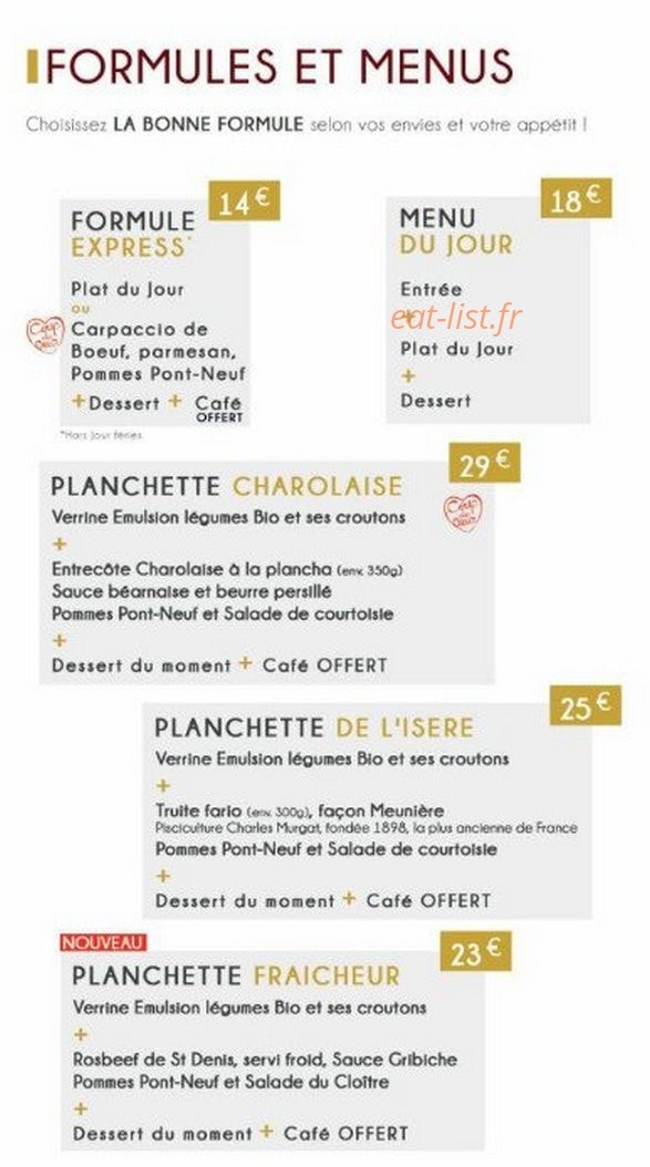 Le Cloître — carte page 2
