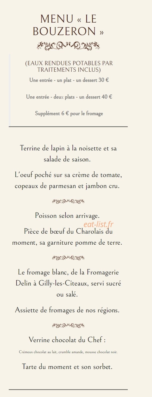 Le Bouzeron — carte page 5