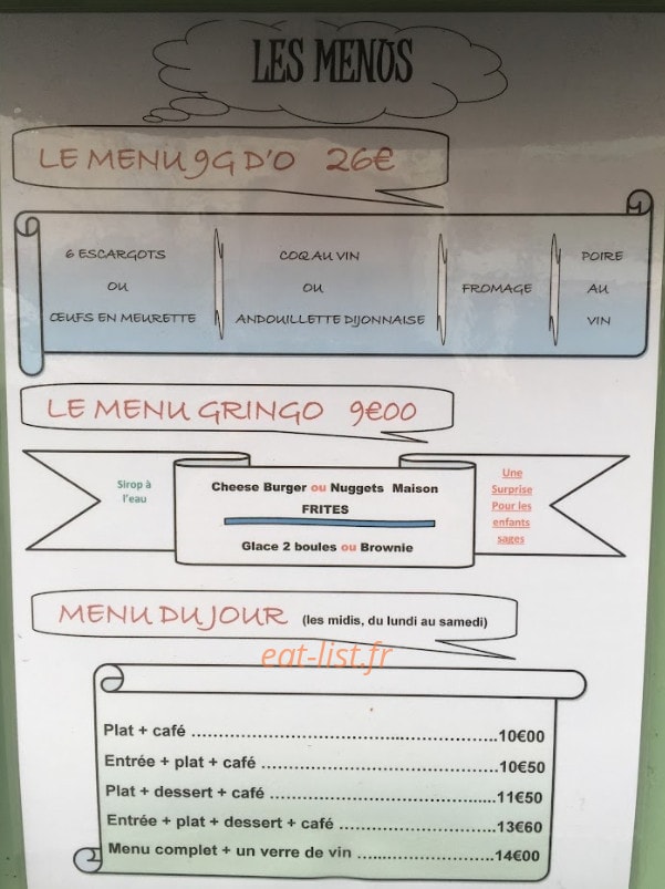 Au 9 G d'O — carte page 2