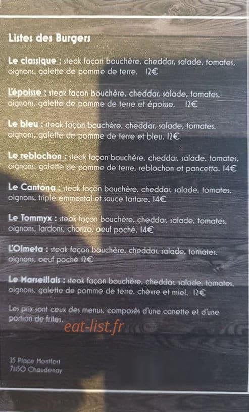 Le Virage — carte page 1