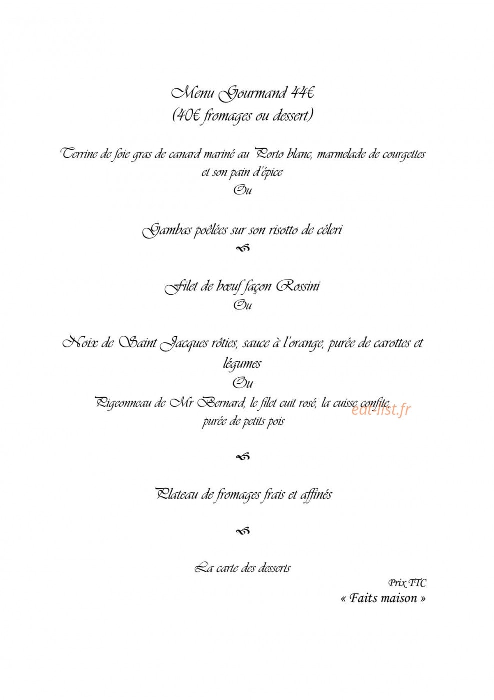Le Vendangerot — carte page 5