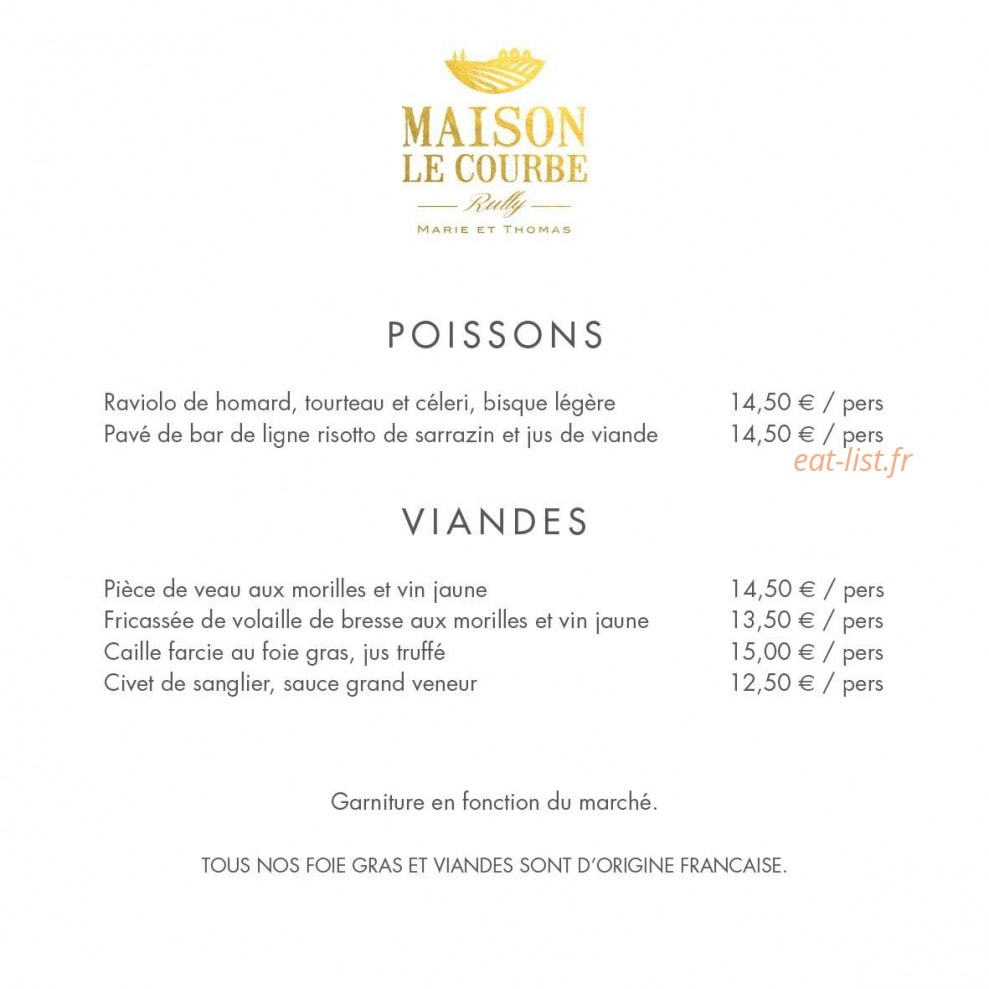 Maison Le Courbe — carte page 2